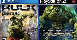 The Incredible Hulk game Remastered in Avengers Game