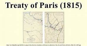 Treaty of Paris (1815)