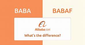 BABA Vs BABAF - What's The Difference? (2024) | Financially Independent Pharmacist