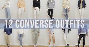12 Ways to Style Converse | Men's Outfit Inspiration | Spring/ Summer 2021