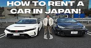How to rent a car in Japan 2023!
