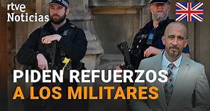LONDRES: Más de 300 POLICÍAS entregan sus ARMAS tras la CONDENA de un COMPAÑERO por HOMICIDIO | RTVE