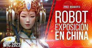 WRC 2023 - La mayor exposición de robots de China | Robots y tecnologías en la exposición de China
