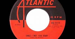1956 HITS ARCHIVE: Since I Met You Baby - Ivory Joe Hunter