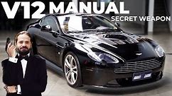 O ronco mais afinado do mundo! Aston Martin V12 manual com uma arma secreta.