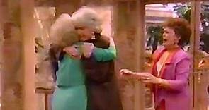 Bea Arthur reunited with Betty White, Rue McClanahan and Estelle Getty on "Golden Palace"--1992