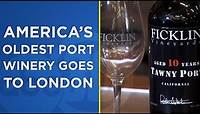 Madera winery port being served at US Embassy in London