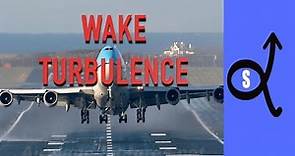 What is wake turbulence?