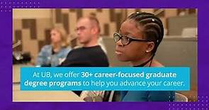Earn your graduate degree at University of Bridgeport!