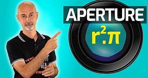 Aperture numbers explained - THE SCIENCE behind the aperture, "f" and why the numbers make sense