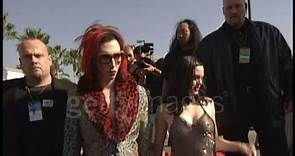 Marilyn Manson & Rose McGowan [1998 MTV Video Music Awards Red Carpet]