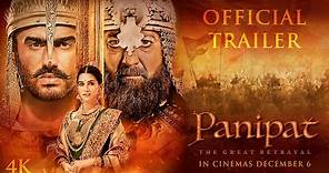 Panipat | Official Trailer |Sanjay Dutt, Arjun Kapoor, Kriti Sanon|Ashutosh Gowariker|In Cinema Now