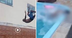 Mortal en la piscina video Zacarías, el joven que saltó a la piscina y chocó contra el concreto
