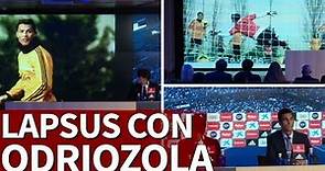 El lapsus del Madrid con Odriozola: atentos a la cara de Arbeloa