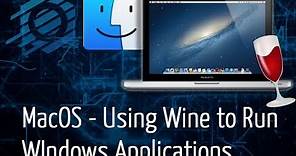 MacOS - Using Wine & WineBottler to Run Windows Applications (EASY)