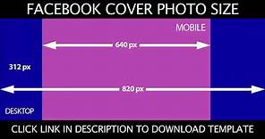 Facebook Cover Photo Size [2020] (COMPLETE) - Facebook Cover Photo Template