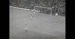 Goalkeeper Pat Jennings scores - 1967