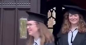 Students leaving college for their graduation ceremony 🎓 🎬 | Harris Manchester College, Oxforddeo taken last week) #OxfordUni #OxfordUniversity #OxfordStudents #Graduation #OxfordGraduation | University of Oxford