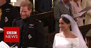 Royal wedding 2018: Ceremony at Windsor Castle - BBC News