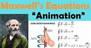 MAXWELL'S EQUATIONS | Physics Animation