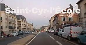 Saint-Cyr-l'École 4K- Driving- French region