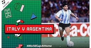 Italy 1-1 Argentina (3-4 PSO) | Extended Highlights | 1990 FIFA World Cup