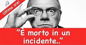 Carlo Verdone, grave per il cinema italiano..”È morto in un incidente..”