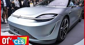 CES 2020 : Sony présente la Vision-S, sa première voiture électrique