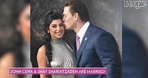 John Cena Marries Girlfriend Shay Shariatzadeh in Florida