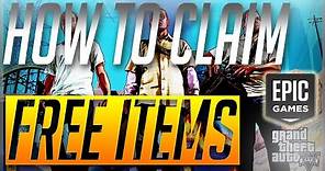 FREE ITEMS! How to claim - GTA Online Premium Edition by Epic Games