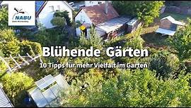 Blühende Gärten – 10 Tipps für mehr Vielfalt im Garten