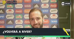 Gonzalo Higuaín: "Siempre voy a estar agradecido con River"