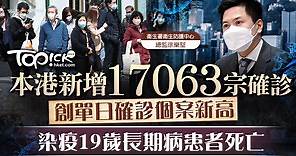 【確診消息】新增17,063確診個案　再多66名患者死亡【不斷更新】 - 香港經濟日報 - TOPick - 新聞 - 社會