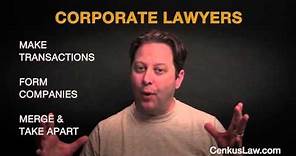 What is a Corporate Lawyer and What Do They Do?