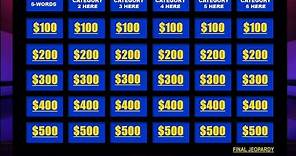 Download THE BEST FREE Jeopardy Powerpoint Template - How to make and edit tutorial