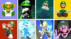 EVERY LUIGI DEATH ANIMATION EVER & Game Over Screens (Main Series) (1983-2022)