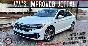 The 2022 Volkswagen Jetta 1.5T Is A More Efficient & Powerful Commuter Car