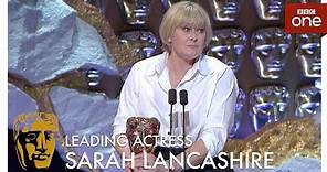 Sarah Lancashire wins the Best Leading Actress BAFTA - The British Academy Television Awards 2017