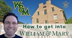 How to get into the College of William & Mary