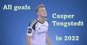 All goals of Casper Tengstedt in 2022!