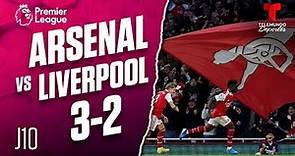 Highlights & Goals: Arsenal vs. Liverpool 3-2 | Premier League | Telemundo Deportes