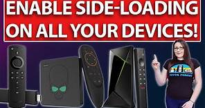 INSTALL DOWNLOADER & SIDELOAD APPS ON ALL DEVICES