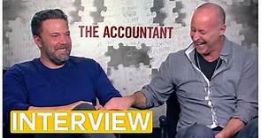 The Accountant | Ben Affleck & Gavin O'Connor (Exclusive Interview)
