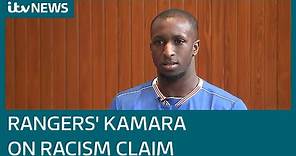 Rangers' Glen Kamara opens up about alleged racism from Slavia Prague's Oleg Kudela | ITV News