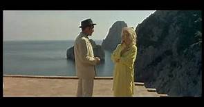Le mépris, Jean-Luc Godard (scène des escaliers de la villa Malaparte à Capri)