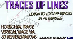 Traces of Lines: Concept & Procedure