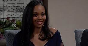 The Young and the Restless - Mishael Morgan Remembers Kristoff St. John