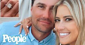 Christina Haack Shows Off Her Massive Emerald-Cut Diamond Engagement Ring from Joshua Hall | PEOPLE