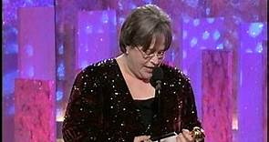 Golden Globes 1997 Kathy Bates wins Best Supporting Actress Television