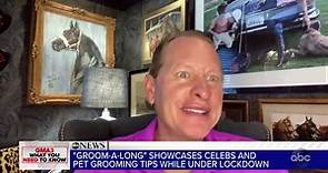 'Groom-A-Long' showcases celebs and pet grooming tips while under lockdown